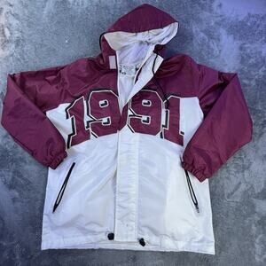 VTG Michael Jordan Jacket Mens Medium 1991 Chicago Bulls Championship Rare